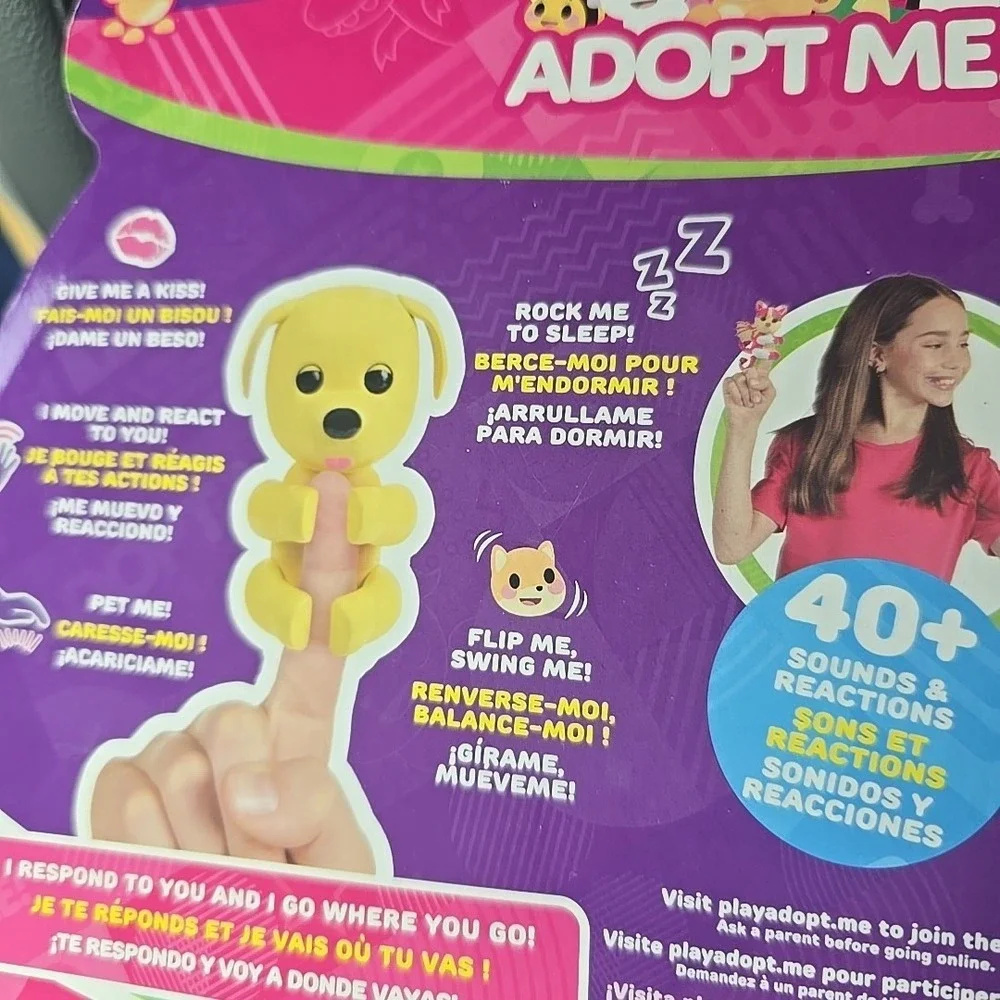 Fingerlings X ADOPT ME Interactive Dog 40+ Sounds‎ And Reactions ▫️